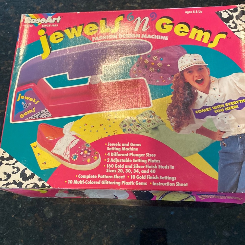 NWOT & Vintage 1993 Rose Art Jewels ‘n’ Gems